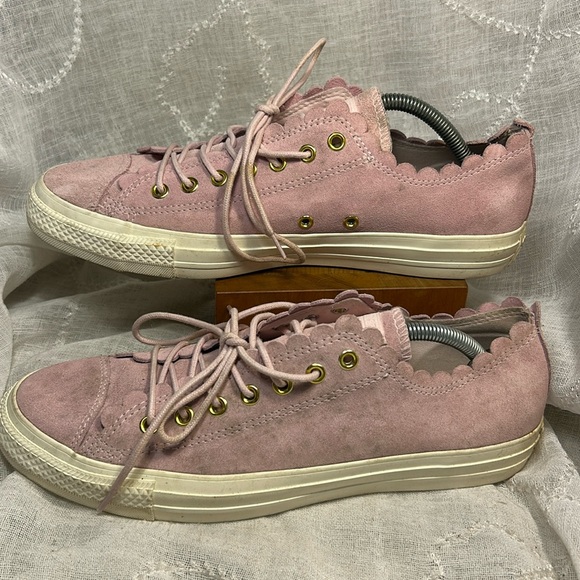 NWOT Converse All Star leather sneakers - Picture 8 of 15